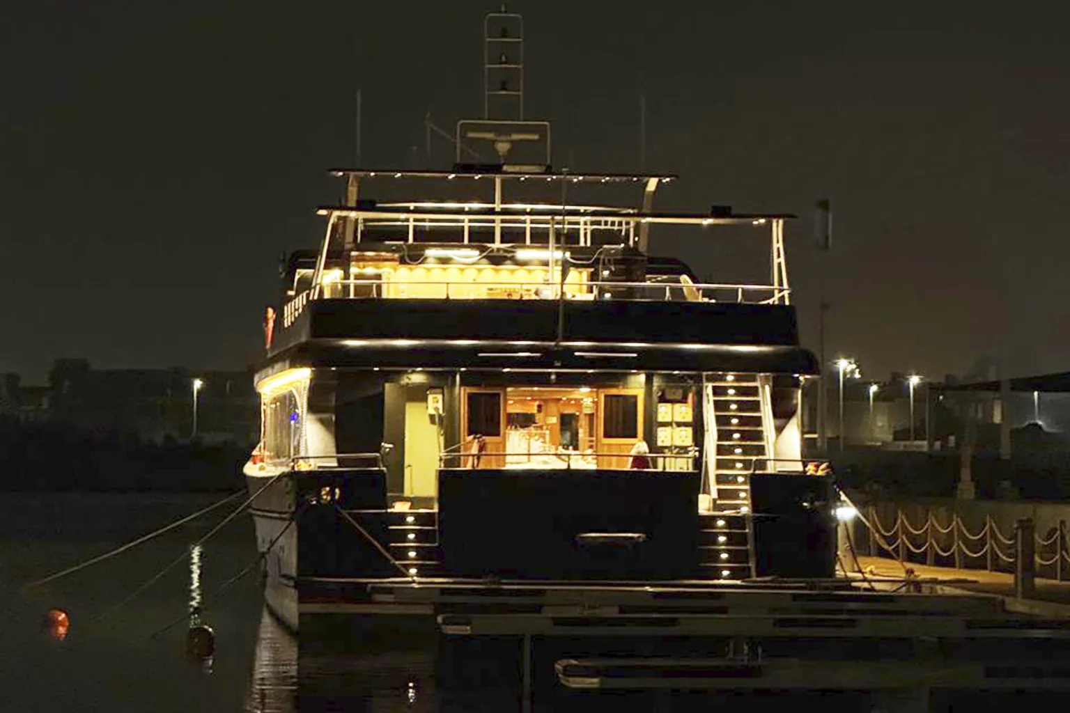 Evening cruise aboard Hyper Elite Yacht